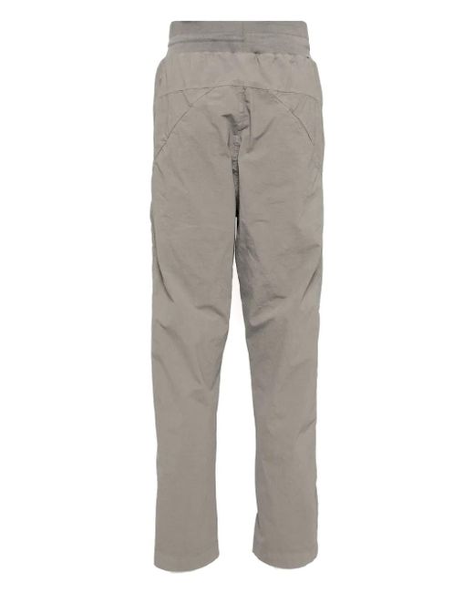 Transit Gray Drawstring Track Pants for men