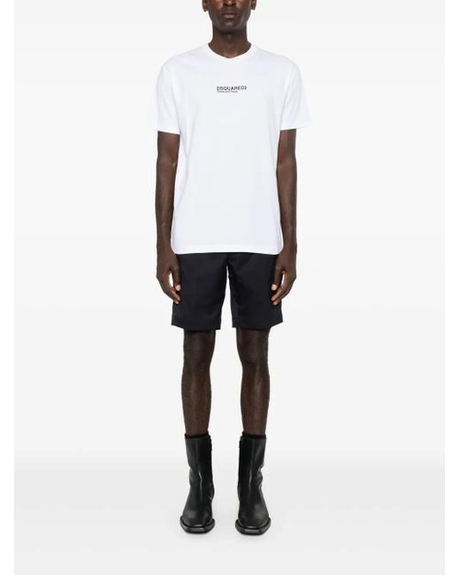 DSquared² White Cool Fit Tee for men