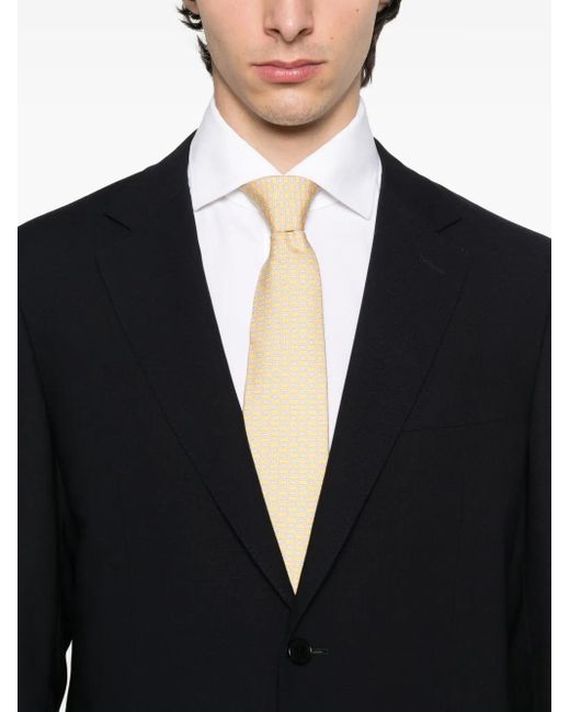 Chaqueta Con Dos Botones Canali de hombre de color Black