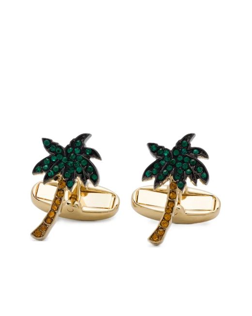 Gemelli Palm Tree di Paul Smith in Black da Uomo