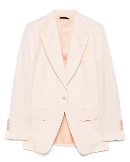 Tom Ford Natural Wool Blazer