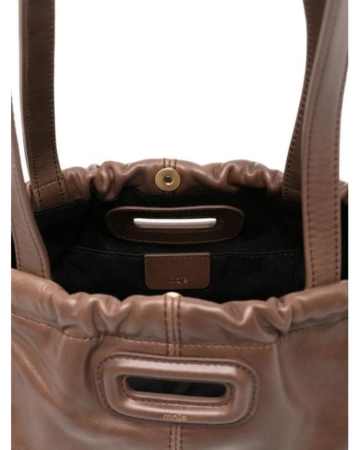 Maje Brown Vintage Leather Milpli Gazette