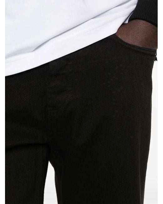 BE ABLE Black Leonardo Belt-Loop Jeans for men