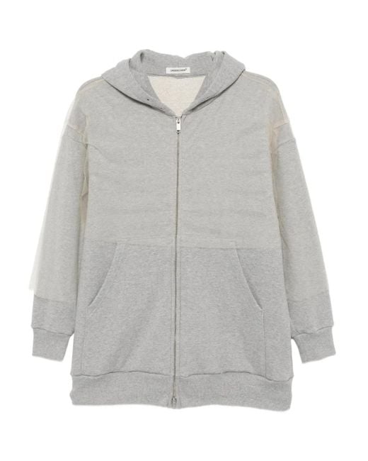Sudadera De Algodón Con Capucha Undercover de color Gray