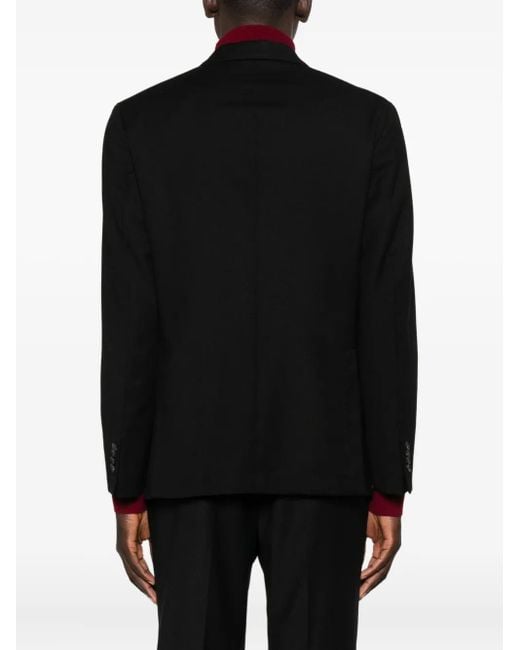 Blazer de lana Manuel Ritz de hombre de color Black