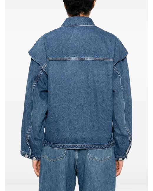 Kuro Blue Button-Up Jacket