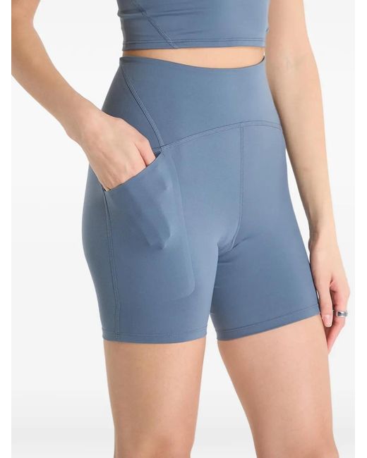The North Face Blue Jaida High-Waisted Side-Pocket Shorts