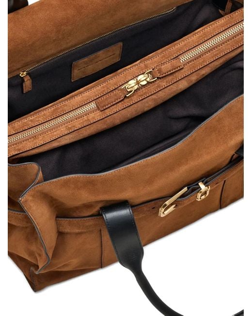 Marc Jacobs Brown The Dakota Suede Tote Bag