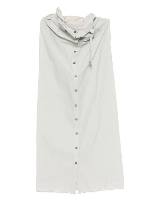Carol Christian Poell White Self Edge Shirt