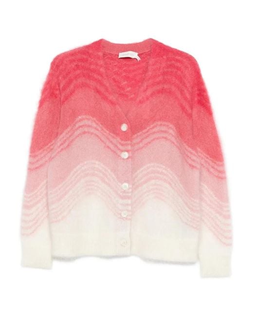 Zimmermann Pink Rebellion Wave Cardigan