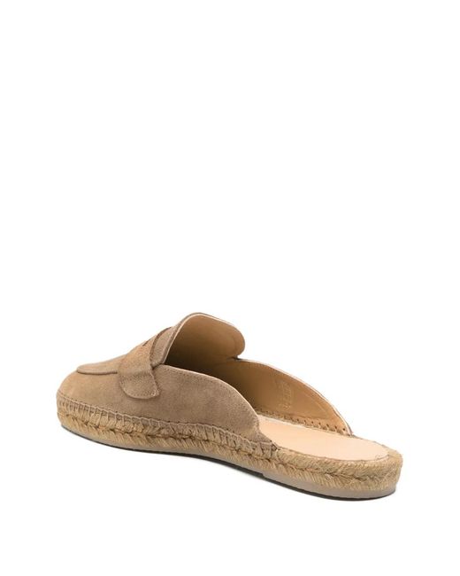 Castaner White Nando Suede Espadrilles for men