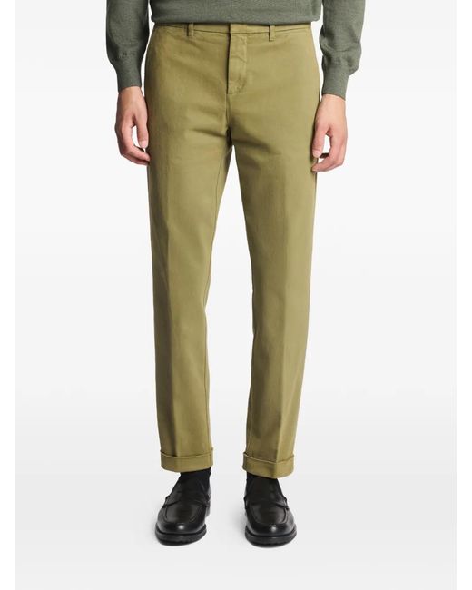Fay Green Capri Trousers for men