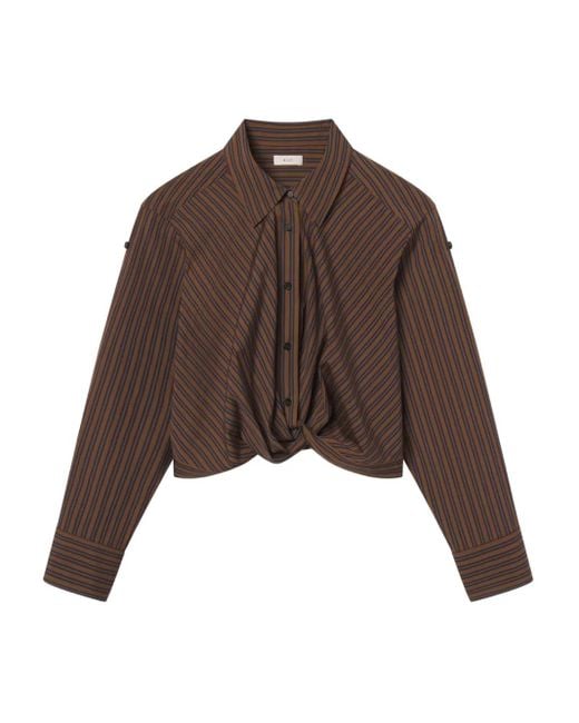 A.L.C. Gestreepte Blouse in het Brown
