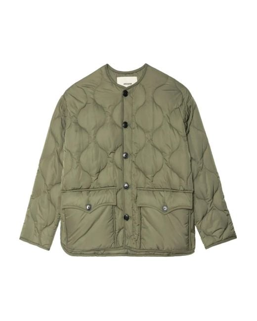 Giacca Bunji Trapuntata Con Tasche Applicate di Zadig & Voltaire in Green