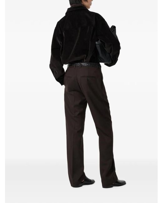 Studio Nicholson Brown Santini Corduroy Shirt