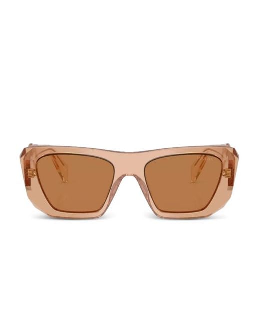 Prada Pink Butterfly-Frame Sunglasses