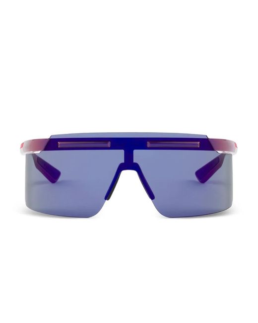 Prada Blue Linea Rossa Active Sunglasses for men