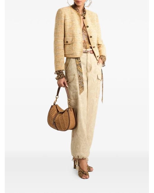 Etro Natural Cotton Viscose Wool Jacket