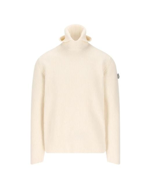 Moncler White X Jil Sander Wool Sweater