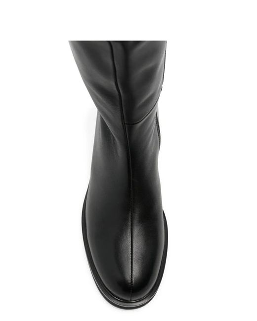 ADRIANNA FERETTI Black Zip-Fastening Knee-High Boots