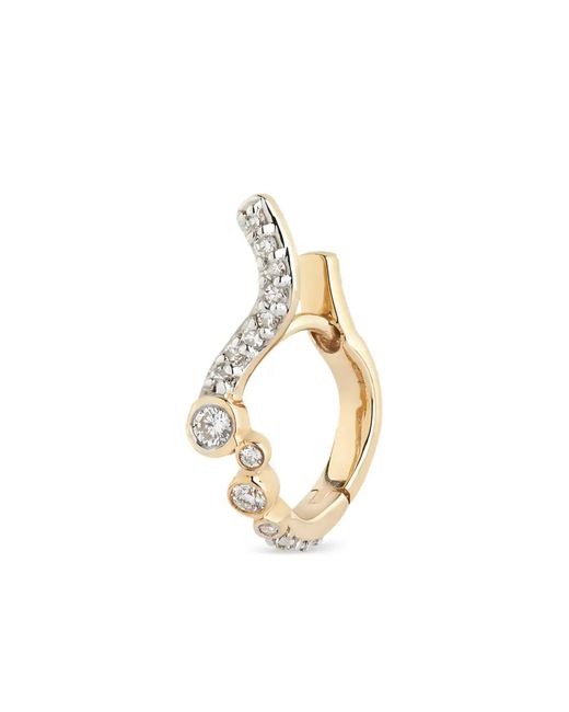 Maria Black Metallic 14K Recycled Versailles Lab-Grown Diamonds Earring