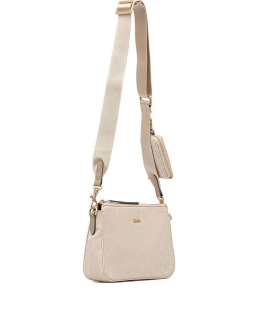 Borsa A Tracolla Jasmina A Fiori di Joop! in Natural