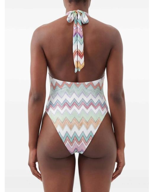 Missoni White One-Piece Swimsuit