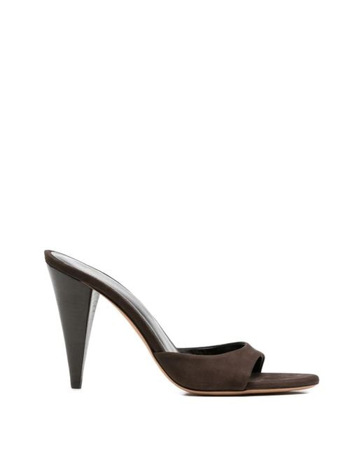 Jude White Hew Leather Sandals