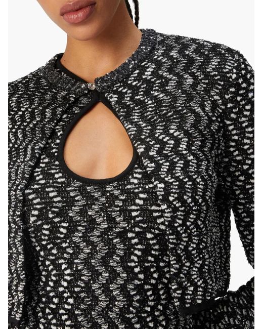 Missoni Black Sequin-Embellished Cardigan