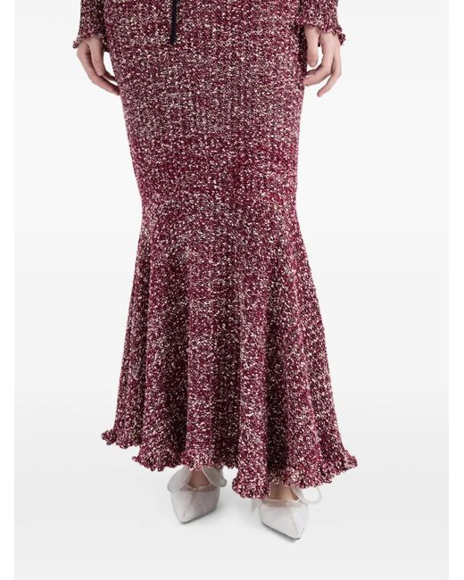 Proenza Schouler Purple Colette Maxi Skirt