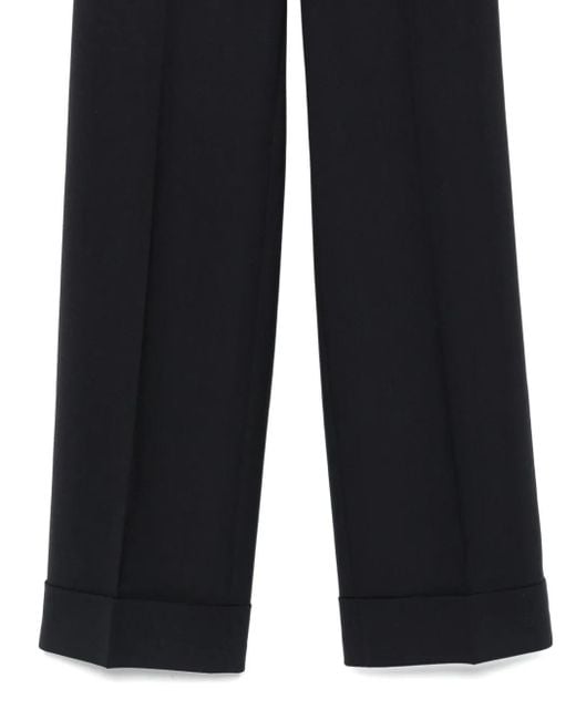 Cellar Door Black Cuffed Trousers