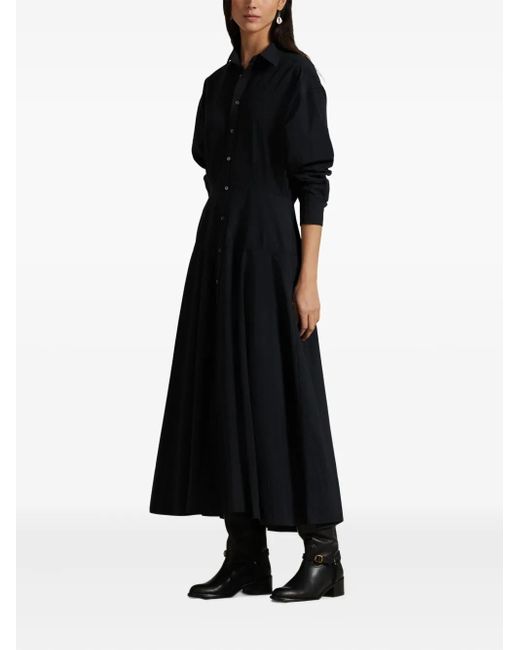 Polo Ralph Lauren Black Midi Dress