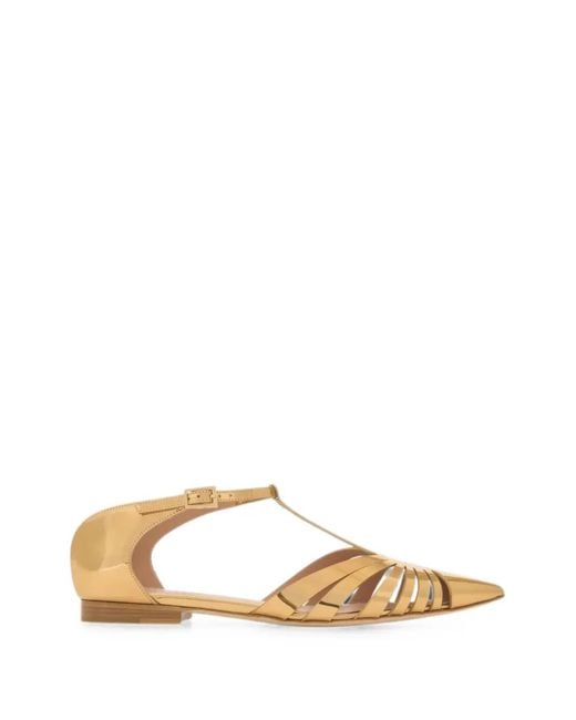 Malone Souliers Natural Jennifer Caged Sandals