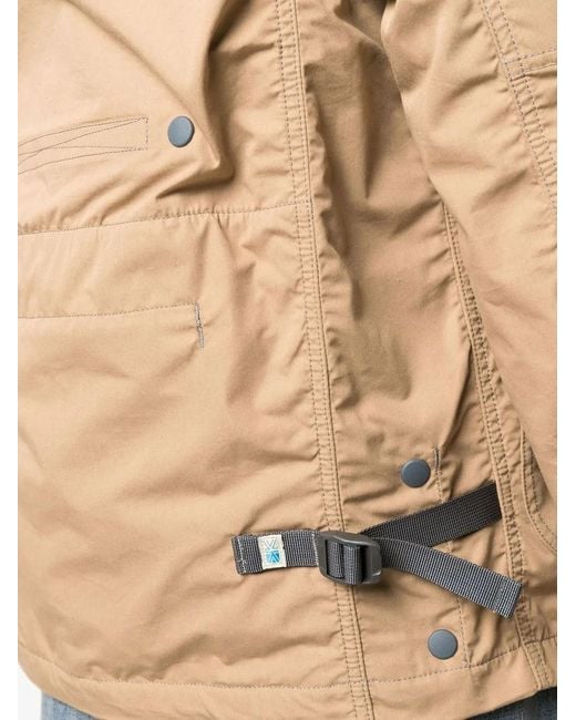 Junya Watanabe Natural Single-Breasted Button Shirt Jacket for men