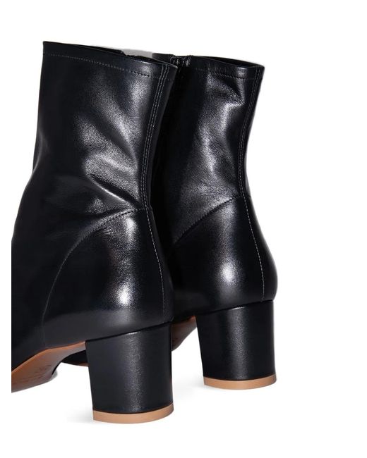 By Far Black Sofia Stiefel Mit Blockabsatz