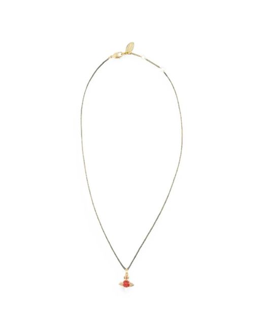 Vivienne Westwood Metallic Collier Reina Orb