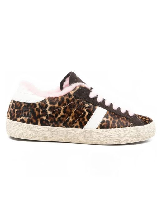 old school sneakers leopard low-tops main image 1