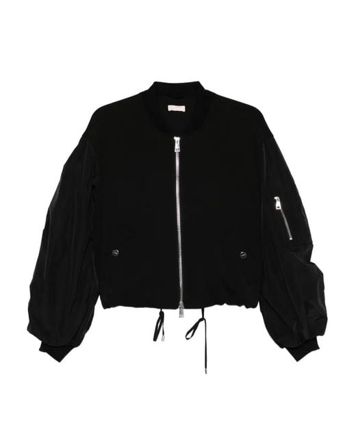 Chaqueta Bómber Con Cremallera Liu Jo de color Black