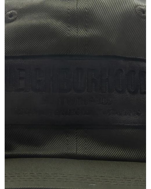 Neighborhood Black Dad Cap for men