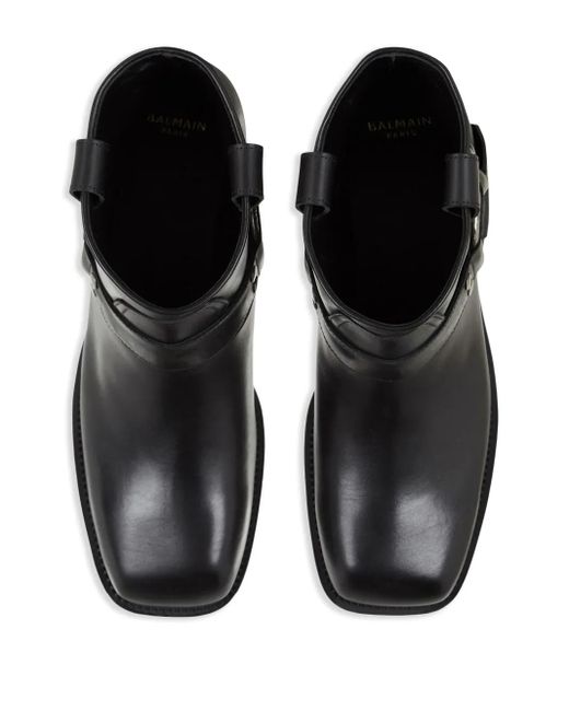Stivaletti Biker di Balmain in Black da Uomo