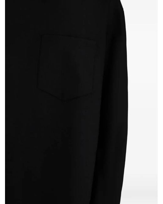 Laminar Black Long-Sleeved Shirt