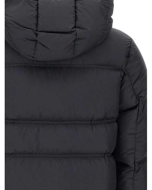 Colmar Black Hooded Quilted Jacket for men