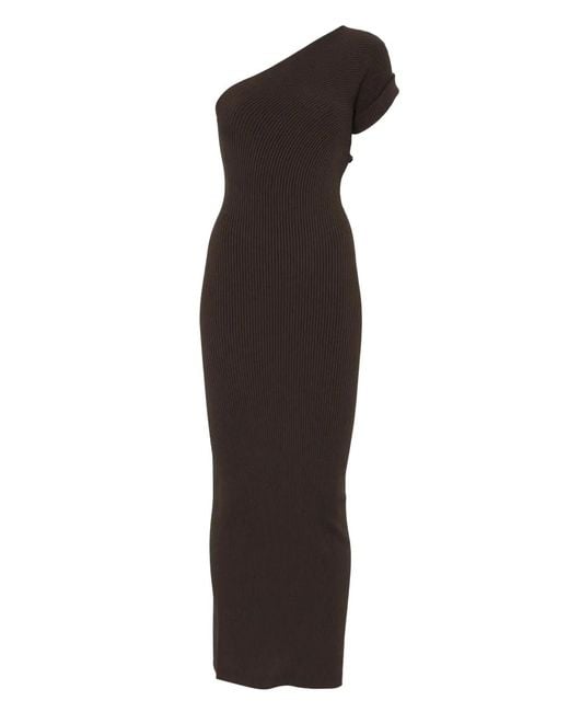 Max Mara Brown Arda Maxi Dress
