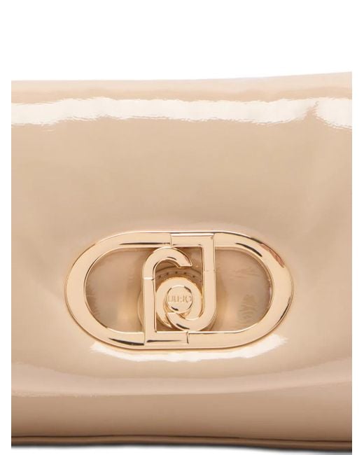 Liu Jo Natural Medium Lapuffy Chain-Strap Satchel Bag