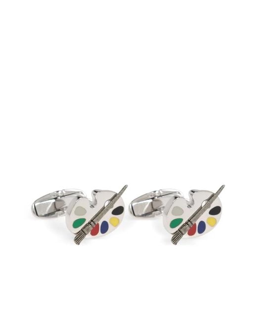 Paul Smith Metallic Paint Palette Cufflinks for men