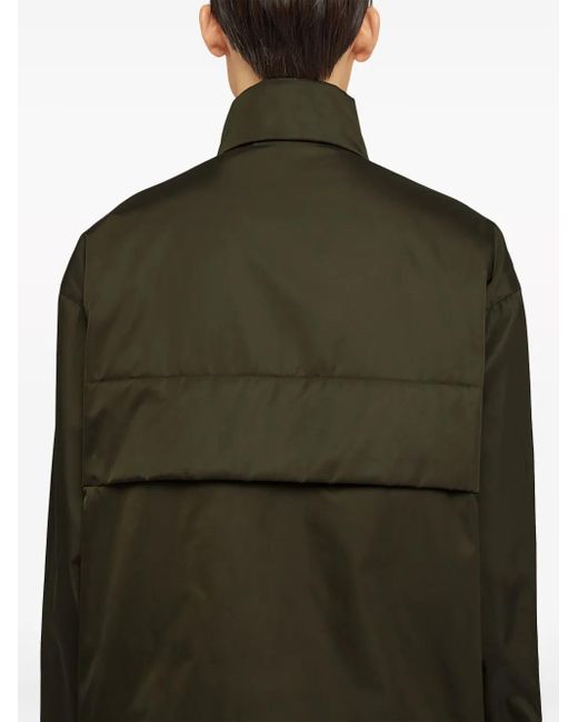 Jil Sander Gefütterte Jacke Mit Stehkragen in Green für Herren