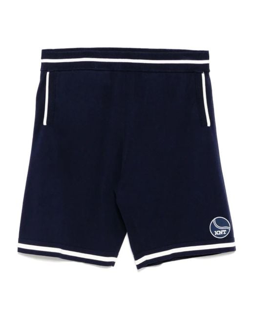 Kiton Blue Knt Shorts for men