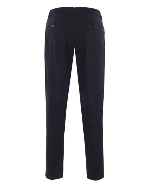 Eleventy Blue Pleated Pants for men