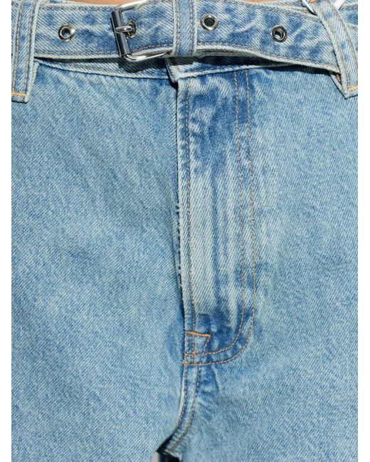 Samsøe & Samsøe Blue Saharper Belted Denim Jeans
