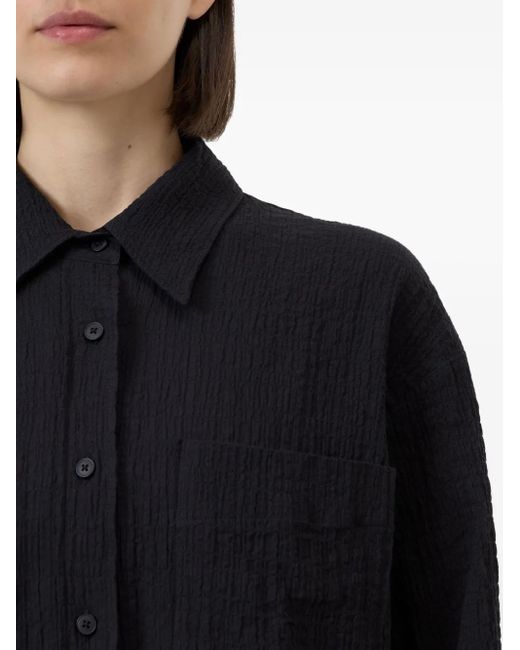 Closed Blue Hemd Im Oversized-Look